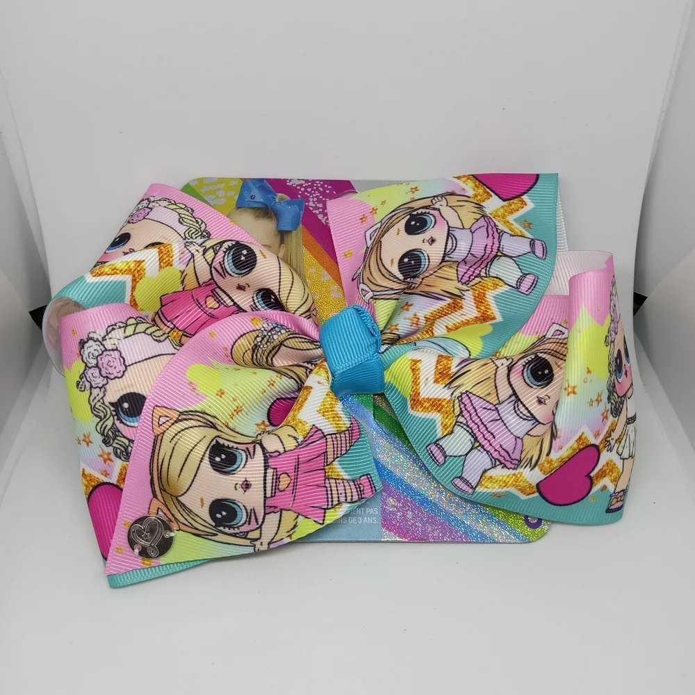 JoJo Siwa Colorful Cartoon Hair Bow